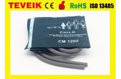 China Reusable Pediatric/Child NIBP Cuff with Double Hose, Arm cir18-26cm, Nylon Material supplier