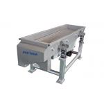 Plastic Granule Linear Vibrating Screen Sifter Vibro Sieve Separator for sale