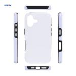 Sublimation 3D 2in1 Film Mobile Phone Case Blank Phone Cover For IPhone 16 Pro Max for sale