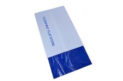 China Customized Cleanroom Disposable Adhesive Laminated peel off transparent white blue sticky mat supplier