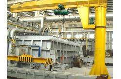 China Floor Mounted Rotating Jib Crane 1000kg With Wire Rope Hoist supplier