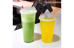 China Pp Hard Plastic Disposable Drinking Cup 500ml Injection Mould Cup With Lids supplier