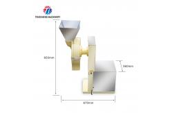 China Multifunction Onion Slicer Vegetable Cutting Machine 100KG/H Capacity supplier