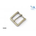 Belt / Shoe Strap Buckles Antique Brass Hanging Plating Strap Heal Bar Buckle for sale