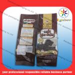 Mylar aluminum foil tea bags packaging with flexible valve for sale