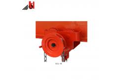 China 2 Ton Lifting Equipment Manual Plain Trolley With Solid Steel supplier