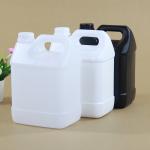 Empty 5L Plastic Jerry Can Drum HDPE Customized Logo Transparent for Oil Water Sale for sale