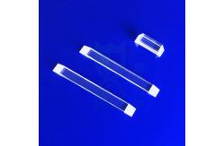 China High Transparent Quartz Laminate With Slope Quartz Polished Sheet supplier