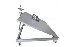 China 100mm Electrical Appliance Tester Inclined Plane Test Bench With Adjustable Legs supplier