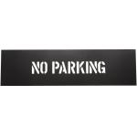 Black Plastic Typographic Stencils for Professional Use for sale