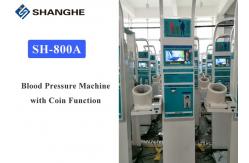 China ultrasonic bmi machine with printer , 20 - 210 cm heart rate measuring machine supplier