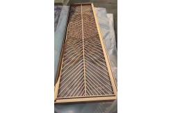 China Custom Lightweight Room Divider Screen 4 Panels Laser Cut Decorative supplier