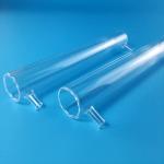 60mm Diameter Double Layer Quartz Glass Tube Fused for sale