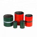 Manufacture API 5CT Oilfield seamless steel pipe couplings for Tubing and Casing NU and EU for sale