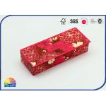 Custom Design Printing Hinged Flip Lid Sturdy Cardboard Paper Box for sale