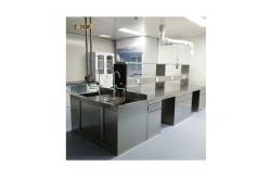 China Sturdy Stainless Steel Laboratory Bench With Resilient Structure supplier