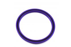 China Hydraulic Cylinder Main Seals Double Lip Purple Rod Seals Cylinder rod seal supplier