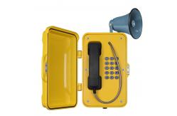 China Wall / Pillar Mounting Industrial SIP Phone With Flashing Lamp And Horn supplier
