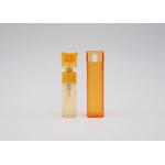 Green Orange Square Plastic 10ml Travel Perfume Atomiser Bottle for sale