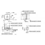Integrated Circuit Chip 64K x 18 Bit BurstRAM Synchronous Fast Static RAM MCM67B618FN18 MOTOROLA PLCC52 for sale