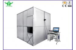 China 3 Metre Cube Horizontal Flammability Tester , Wire And Cable Smoke Density Tester supplier