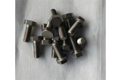 China Fully Threaded Allied Titanium Hex Head Bolt Gr2 ASTM B338 M6 supplier