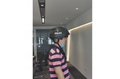 China Thermal Imaging Security Wearable AI Smart Temperature Measuring Helmet supplier