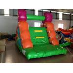 Small Size Inflatable Caterpillar Dry Slide With Digital Printing Eco - Friendly