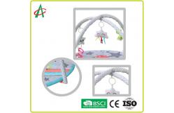 China 85cmx54cm Washable Baby Play Mat With Toddler Soothe Toy supplier