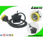 Underground LED Mining Light 10000lux 6.6Ah Rechargeable Battery With Low Power Warning for sale
