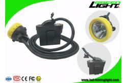 China Underground LED Mining Light 10000lux 6.6Ah Rechargeable Battery With Low Power Warning supplier