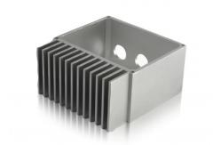 China 6060 Anodized Cnc Machining En755 Heatsink Extrusion Profiles supplier