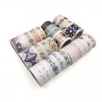Salt Forest Series Spots Color Scrapbook Cut-Off Rule Washi Tape Bullet Journaling Deco Masking Tapes for sale