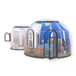 Dome Shaped Dining Bubble Tent Diameter 4m Dome Igloo Bubble Tent for sale