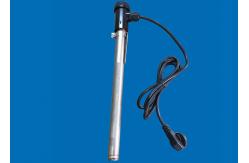 China 380V 3P 3KW Single Tube Titanium Immersion Heater , Chemical Immersion Heater supplier