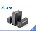 Police Mini Covert Video Transmitter COFDM Low Delay H.264 High Security AES256 Encryption Battery Powered for sale