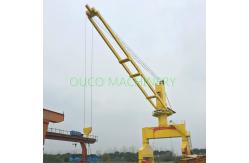 China Floating 20t Mobile Rail Mounted 30M Marine Cranes supplier