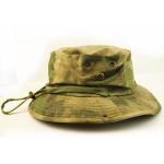 100% Cotton Camo Bucket Hat With String Custom Embroidery Blank Logo for sale