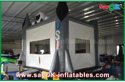 China 0.6mm PVC 4x3m Grey Inflatable Jumping Castle Popular Happy Hop Bouncy Castle supplier