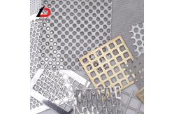 China Factory Good Price Sales Custom Hole Metal Perforated Mesh supplier