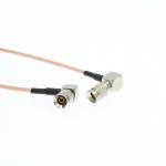 DIN 1.0/2.3 Right Angle to Right Angle HD SDI Cable for Blackmagic Video Assist for sale