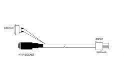 China Private Audio Athena Cab Harness  445-0745235 supplier