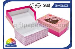 China Custom Clamshell Cardboard Hinged Lid Gift Box Printed Rigid Packaging Box supplier
