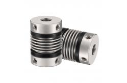 China 20D High Torque Shaft Flexible Bellows Coupling M4 M5 Zero Backlash supplier