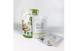 China Custom Label Packaging Mylar Pouches Oatmeal Heat Seal Laminated Pouches Zipper Doypacks supplier