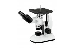 China Inverted Metallurgical Optical Microscope WF10x/18mm Eyepiece Quadruple Nosepiece supplier