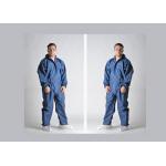Latex Free Disposable Coverall Suit , Disposable Chemical Suit Low Linting for sale