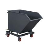 Hydraulic / Pneumatic Tipper Bin Safe Load Discharge In Seconds