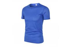 China Custom Printing Logo Quick Drying T Shirts 100% polyester Fiber supplier