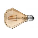 Customized Diy Filament Light Bulbs ,  Special Glass E27 Led Light Bulb 8w for sale